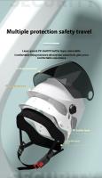 Casco Medio Para Motocicleta Y Scooter Eléctrico Transversal Universal Hombre/Mujer Respirable Protección Solar Todas Las Estaciones - details 4
