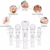 Nueva Máquina Exfoliante Facial Eléctrica 5 En 1 Para El Hogar Limpieza Y Epilación Facial Dispositivo De Masaje Para Mujeres Seca Con Batería IPX-6 - details 1