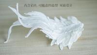 Clip De Pelo Con Alas De Angel Feathers Accesorios De Peluquería Lolita Anime Cosplay Negro Y Blanco Para Halloween Uso Unisex - details 11
