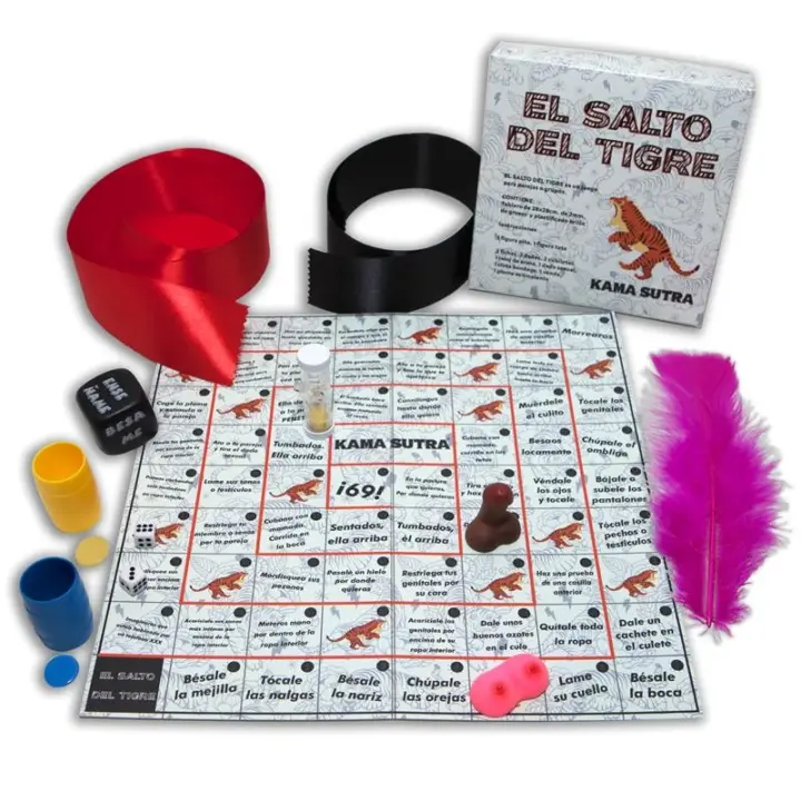 Juego de Mesa el Salto del Tigre Erótico - 1