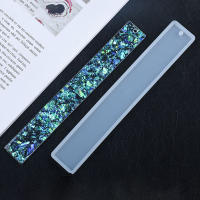 Molde De Silicona Para Marcadores Rectangulares 3Pcs Herramientas De Joyería Para La Casteación De Epoxy UV Accesorios DIY - details 1
