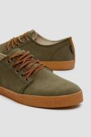 Zapatillas Pompeii HIGBY SUEDE HYDRO KHAKI CARAMEL – Estilo y Comodidad en Armonía - details 0