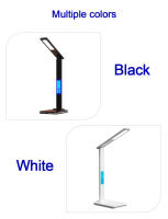 Lámpara De Escritorio LED Con Cargador Inalámbrico Y Puerto USB Luz Nocturna Para Cama Toque Dimmer Amigable Con Los Ojos Para Juego Y Lectura En Casa - details 19