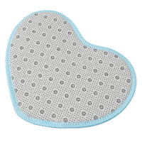 Alfombra De Piso En Forma De Corazón Amor 30x40cm Antideslizante Suave De Microfibra Para Baño Dormitorio Sala De Estar Moderna - details 3