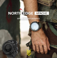 Reloj Deportivo Para Hombre North Edge Resistente Al Agua 50M LED Digital Con Compas Barometro De Altitud Y Medidor De Temperatura Y Presion - details 0