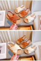 Sandalias De Moda Para Niñas 2024 Suaves Y Éticas Con Plataforma Versátil Zapatos De Princesa Transpirables Y Antideslizantes Para Verano Tallas Para Niñas De 1-12 Años - details 2