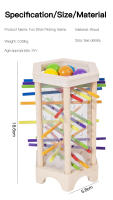 Juguete Educativo De Montessori Para Bebés Desarrollo De Habilidades Motoras Finas Y Cognitivas Con Palitos De Color Juego De Aprendizaje Numérico Y Equilibrio Para Niños - details 5