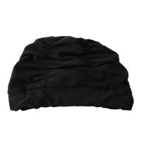 1Pc Gorra De Natación Elástica De Nylon Color Sólido Con Pliegues Protección De Pelo Largo Accesorios Deportivos Para Piscina - details 8