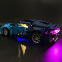 Juego De Luces LED Para Coche De Construcción Técnica De Alta Velocidad 1:14 Vehículo Deportivo DIY Con Bloques De Lámparas Juguetes Para Niños Y Adultos - details 7