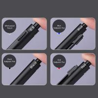 Bolígrafo Multifuncional De Metal 4 En 1 Con Sensor De Gravedad Para Estudiantes 3 Colores Mezcla De Bolígrafo De Bola Y Lápiz Mecánico Set De Bolígrafo De Gel Para Firmar - details 9