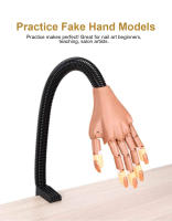 Maniquí De Uñas Acrílicas Para Principiantes Con Base Móvil Y Herramientas De Manicura Kit De Uñas Postizas Para Entrenamiento - details 0