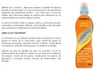 L-Carnitine Water Pack 6X500ml - Weider - details 1