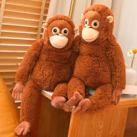 Juguete De Peluche Gorila Realista Para Niños Regalos De Cumpleaños Animal De Zoo Wild Onez Juguete Suave De Algodón PP - details 5