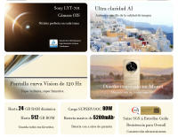 Teléfono - Realme 13 Pro+ Smartphone, 8GB+256GB, Cámara Sony LYT-600 Periscope OIS, Cámara OIS Sony LYT-701, Diseño inspirado en Monet, Pantalla curva de visión de 120 Hz, Snapdragon ®   7s Gen 2 5G, Batería 80W Carga SUPERVOOC - details 1