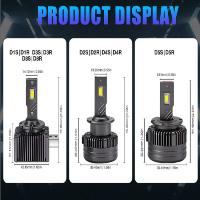 HAOSJ D1S D3S LED Faros Láser 45000Lm D4S D5S D2S D8S Bombillas Automóviles Canbus CSP 110W D1R D2R D3R D4R Lámpara De Coche Xenon HID 1:1 - details 6