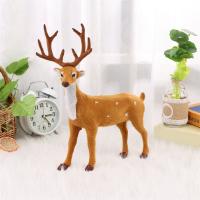 Reindeer De Peluche Simulación Para Decoración De Navidad Y Año Nuevo Tamaño 15/20/25/30/35/40cm Adornos De Ciervo Para El Hogar - details 9
