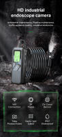 Cámara De Inspección KERUI W600 Dual Con Lente De Agua Impermeable Para Tubería Y Carros Android IOS Endoscopio Inalámbrico De 8mm - details 0