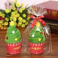 Toalla De Mano Navideña Roja Con Santa Claus 1/3pcs Regalo De Año Nuevo Suave Para Lavar La Cara Y Las Manos Uso Doméstico En Baño - details 7