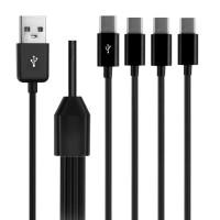 Cable Splitter USB 3.1 Tipo C a 6/4/3/2 Tipo C USB 2.0 Tipo a Macho Portátil 150 Cm Para Carga De Teléfono Móvil Y Laptop - details 1