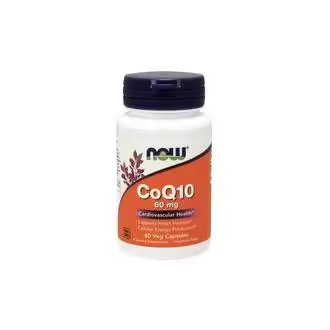 NOW Foods Co-Q10 60 cápsulas vegetales  - 1