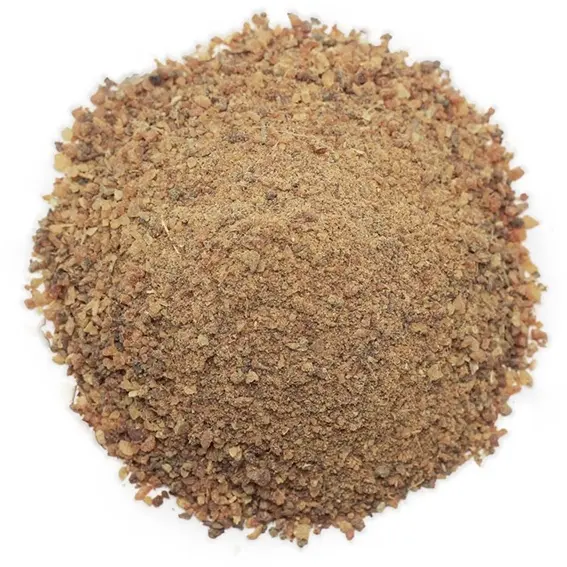 Goma de mirra natural molida | Propiedades cicatrizantes y antiinflamatorias | Resina pura en grano para cremas, pomadas y tónicos | Commiphora molmol - 1