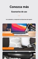 <ALIMT ><ALIMT >🎁</ALIMT></ALIMT>【Detalles para Mamá】Aspirador Portátil para Coche - Mini, Recargable, 9000Pa Succión, Negro, 120W, 7.4V, 300cm Cable, Iluminación Integrada - Ideal para Coche, Hogar y Oficina - details 10