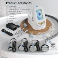 Máquina cavitación radiofrecuencia 4 en 1 corporal y facial reducción de grasa tratamiento antiarrugas tecnología EMS terapia LED piel rejuvenecimiento facial reducción de celulitis dispositivo de belleza tonificación cuidado - details 10