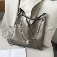 Bolso De Mano De Cuero Moda Para Mujer Lujo Capacidad Grande Tote Cadena Simple Bolso De Hombro Diseñador Bolso De Mujer - details 11