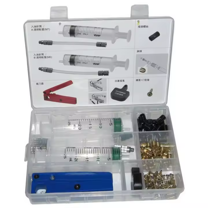 Mantenimiento Herramientas generales Tektro Herramienta Bleeding Kit Multicolor - 1
