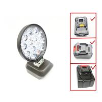 Luz De Trabajo LED De 4 Pulgadas 42W Compatible Con Herramientas Cordless Makita 14.4V 18V Emergencia Faro Reparación Automotriz Sin Batería - details 0