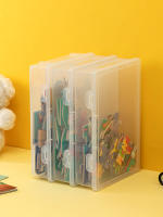 Juguetes De Rompecabezas Con Partes De Bloques De Construcción Caja De Organización Y Empaque Transparente Material PP Rectangular - details 3