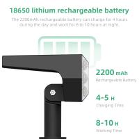 Luces Solares LED 92 Para Exterior IP67 Impermeables 2 En 1 Para Jardín Patio Puerta Moderno Estilo Iluminación Solar Autónoma - details 10