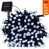 Luces De Hiedra Solar Para Exteriores 105Pies 310LED Impermeables Para Navidad Patio Jardín Bodas Fiestas Decoración De Árbol - details 11