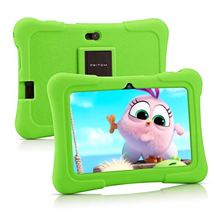 Tablet PRITOM De 7 Pulgadas Para Niños Con Android 10 32GB WiFi Bluetooth Software Educativo Instalado Cuatro Núcleos Dual Cameras - 1