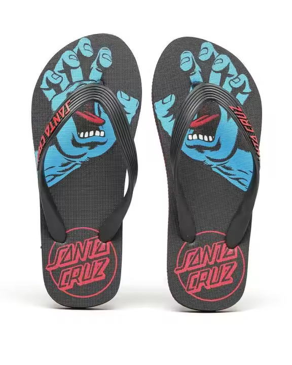 Chanclas Santa Cruz Youth Thong Screaming Hand - 1