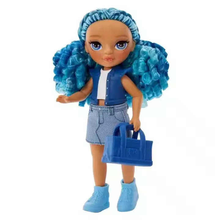 Rainbow High Muñeca Sapphire azul littles dolls con mascota 531197 MGA - 1