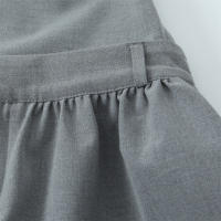 Vestido Sin Mangas De Cuello Redondo Para Mujer Estilo Europeo Y Americano Ajustado Cómodo Swing Amplio De Otoño 2024 - details 4