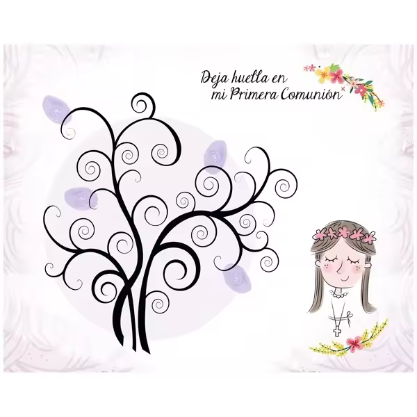 Arboles de Huellas para Comuniones - 1