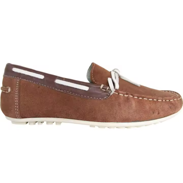 Mocasines de Mujer y Niña y Niño MTNG 83515 ANTE MARRON OSCURO - 1