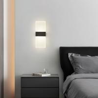 Lámpara De Pared LED De Acrílico Moderna Para Sala De Estar Hotel Dormitorio Pasillo Escalera Entrada Luces De Ambiente Luxurioso Lámpara De Noche - details 5
