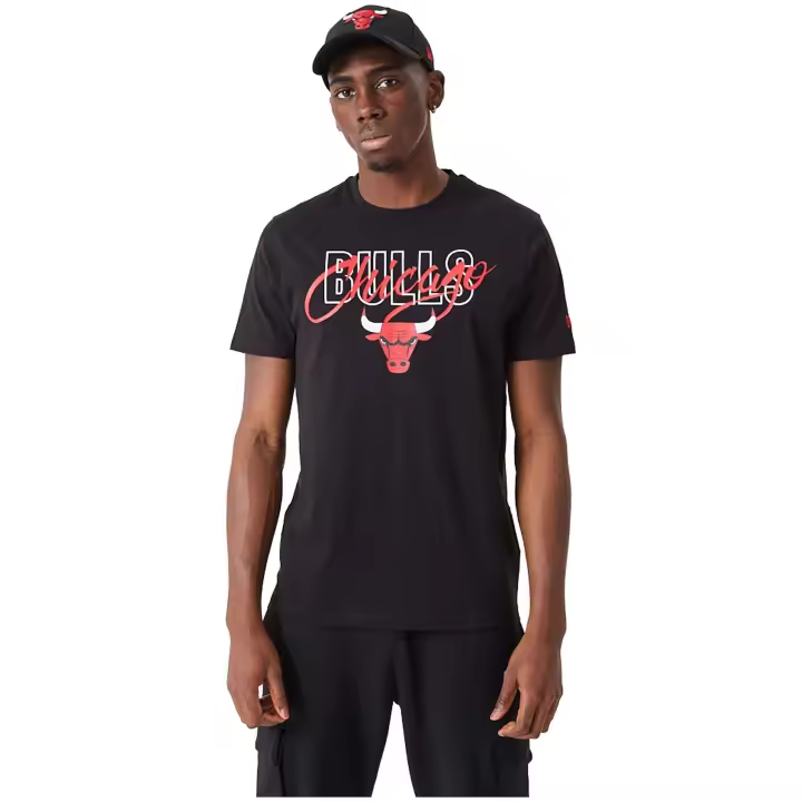 Camiseta marca New Era modelo 60332180 para hombre en color negro - 1