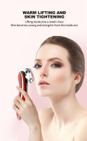 Masajeador facial recargable por USB para el cuidado de la piel - Dispositivo de masaje antienvejecimiento para ojos y cuello con 4 modos, sin perfume, instrumento de belleza portátil para mujeres - Ideal para regalar，san valentin regalos mujer - details 5