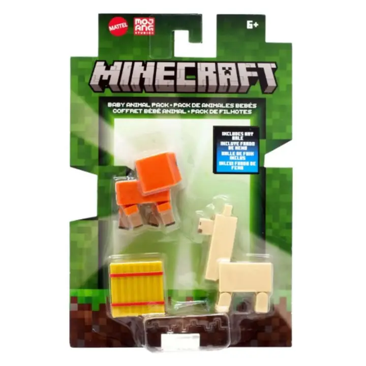 Mattel Minecraft Figura Baby Animal Pack JCN33 - 1