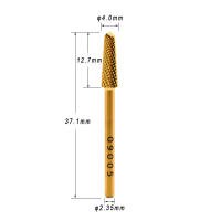 Super Broca De Uñas De Carburo De Tungsteno Para Manicura Eléctrica Accesorios De Pedicura Cortador De Cerámica Milling Cutter - details 1