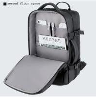 Bolsa para portátil de 17 pulgadas para hombre, mochila Extensible de viaje de negocios con puerto de carga USB y diseño impermeable de gran capacidad, 36-55L - details 5