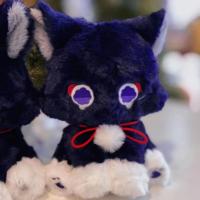 Muñeco De Peluche Genshin Impact Wanderer Negro Fluffy Para Niños Juguete De Impacto Suave Y Cómodo Regalo De Almohada De Peluche - details 4