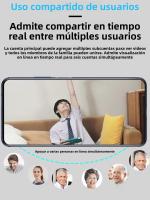 Cámara De Dome HD Wireless WiFi Con Visión Nocturna IR Y Rotación De 360 Grados Cámara Panorámica HD Para Seguridad Doméstica - details 1