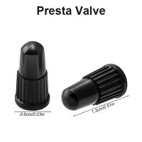 Tapa De Válvula Presta Negra Para Bicicleta Cubiertas De Polvo Para Neumáticos De Bicicleta MTB Mountain/Road Bike - details 4