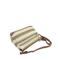 MODELISA Bolso Bandolera De Hombro Rafia Paja Estilo Casual Multicompartimento Crossbody Para Mujer - details 3