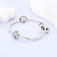 Encantos De Estrella Luminosa Platinados Para Pulsera Original Joyería DIY Simbolo Eterno Colgante De Amor Cadena De Seguridad Compatible Con Pulseras Originales - details 133
